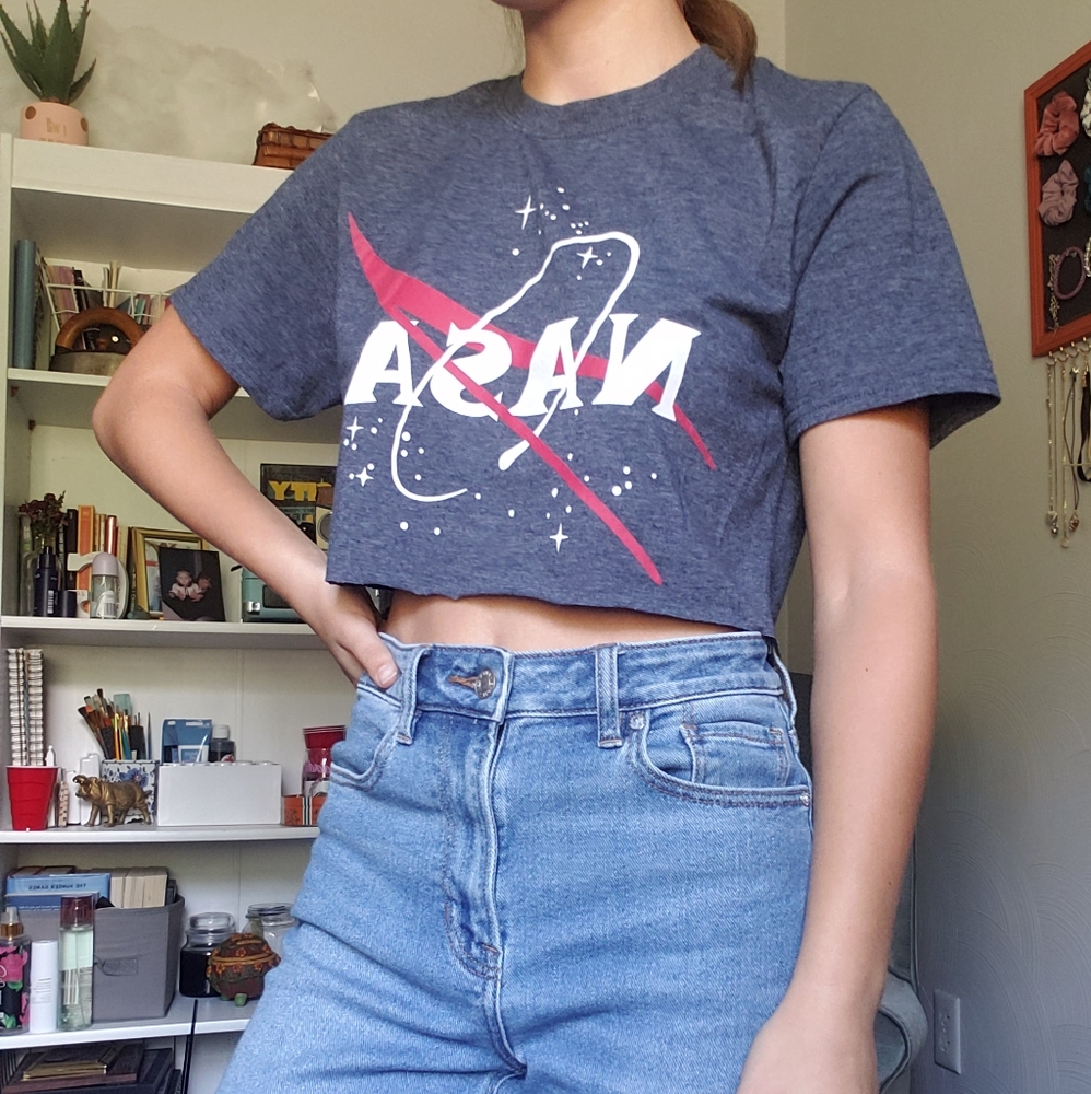 NASA crop top
